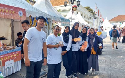 SMK Budi Perkasa menjadi peserta dalam Festival Barudak Jabar Masagi 2023