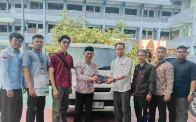 Serah Terima Mobil Praktik BCA CMA Kepada SMK PK Budi Perkasa